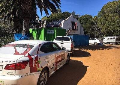 Stellenbosch University supplied by Midas Paints Tygvervalley in limewash bluskalk