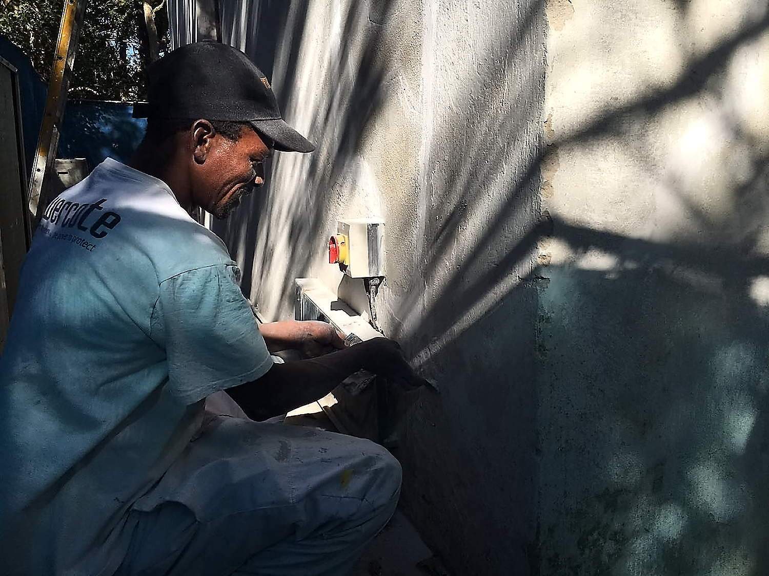 Stellenbosch University supplied by Midas Paints Tygvervalley in limewash bluskalk