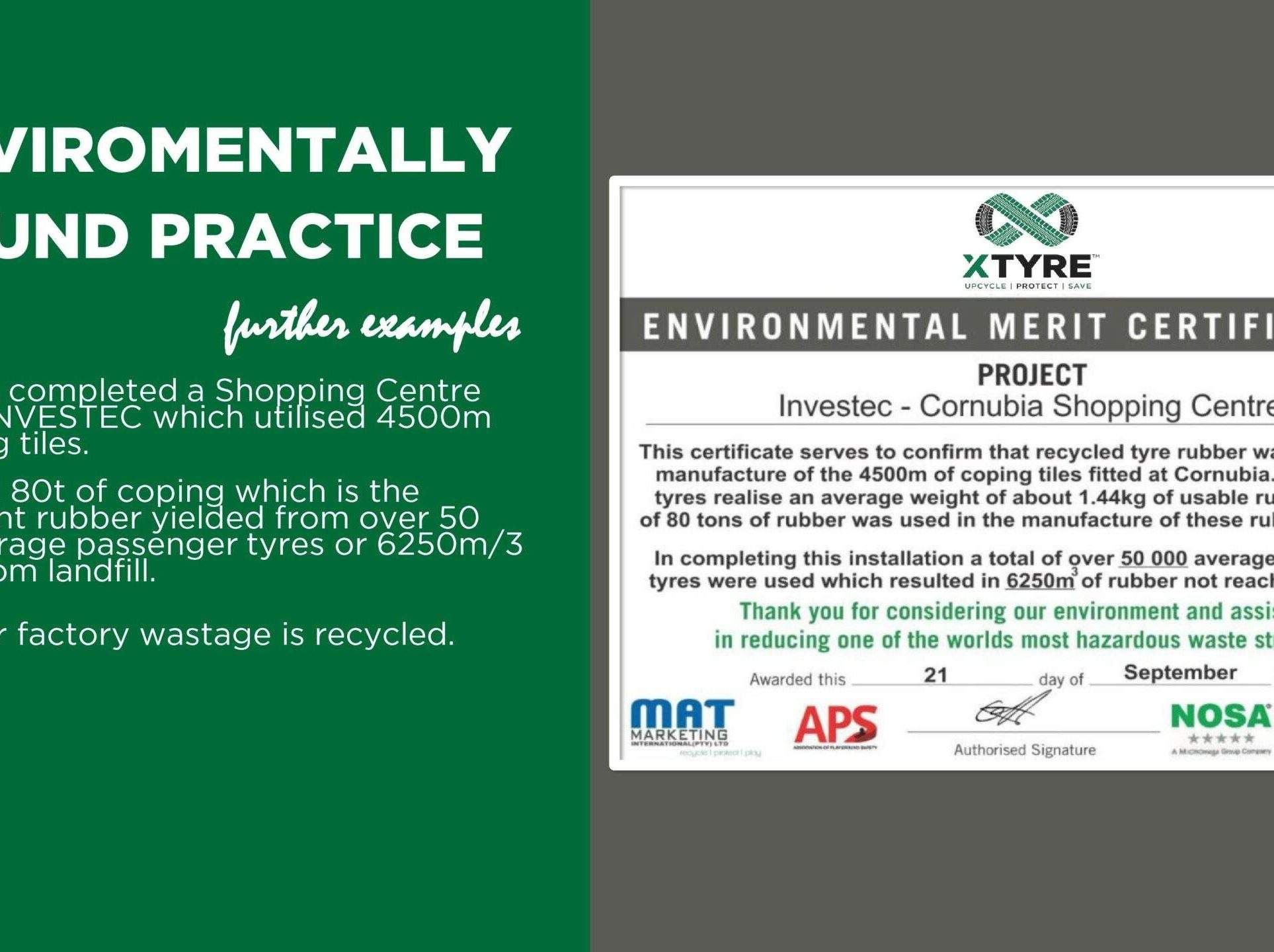Environmentally friendly upcycled-rubber waterproof copings from Xtyre Environmentally friendly upcycled-rubber waterproof copings from Xtyre