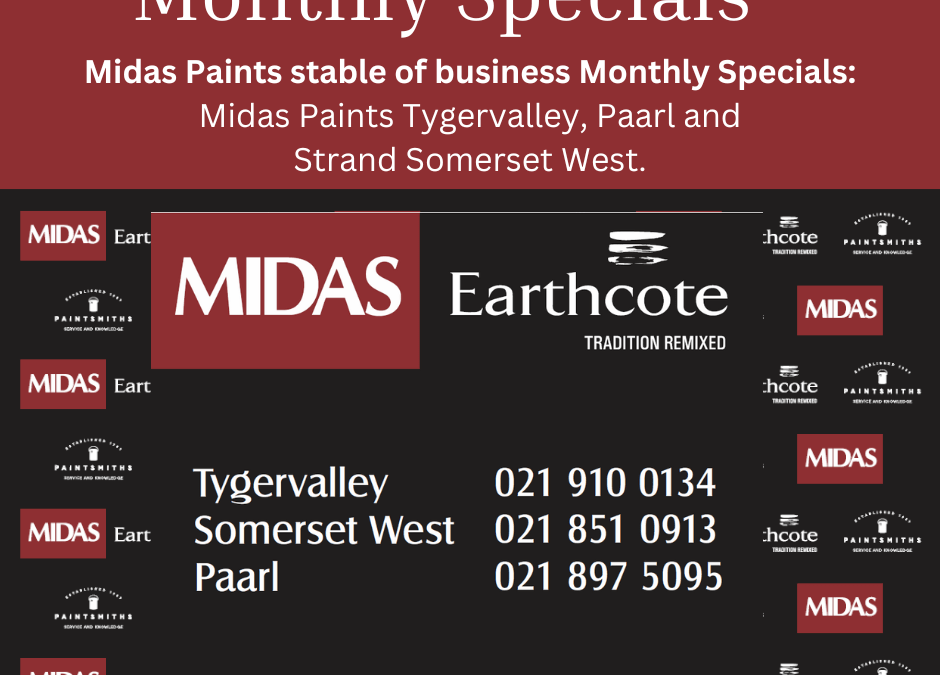 Monthly Specials