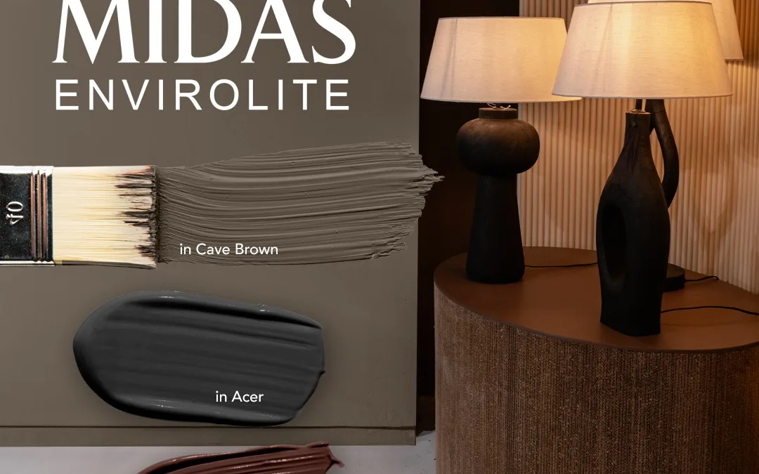 Midas paint colour palette